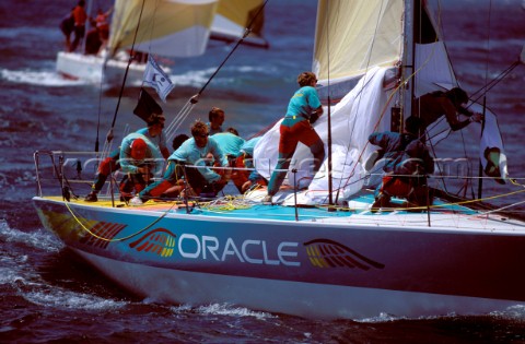 Teamwork on the RAF Admirals Cup yacht Oracle
