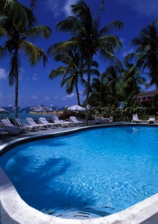 Swimming pool in Antigua.