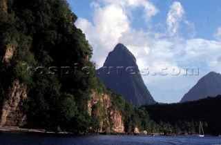 Volcanic Mountains & Forest  St Lucia - Caribbean Travel