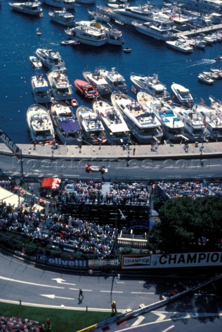 The superyacht harbour port of Monte Carlo Monaco