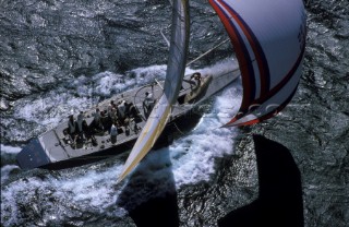 Stars & Stripes participating in the 1987 Americas Cup