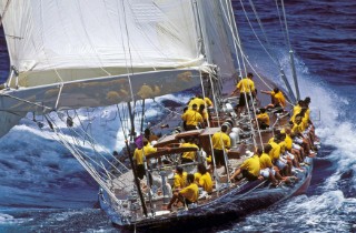 Antigua Race week J Class  - Endeavour Antigua Sailing Regatta 25th April - 1st May 2003