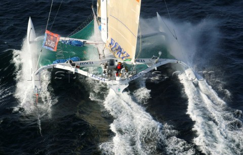 Le Havre 5 November 2003 Transat Jacques Vabre 2003 Start in Le Havre for the Multicoques 60 FONCIA