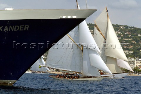 Cannes France 24 September 2003 Regate Royales   Prada Trophy 2003 Second Day of racing PhotoGuido C