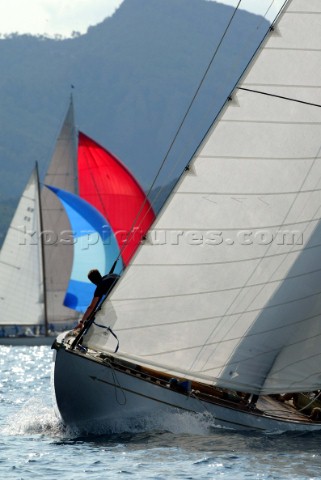 Cannes France 24 September 2003 Regate Royales   Prada Trophy 2003 Second Day of racing PhotoGuido C