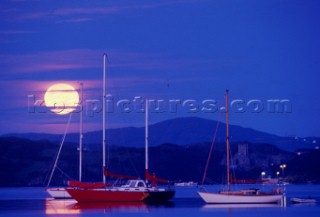 Sunrise at anchorage