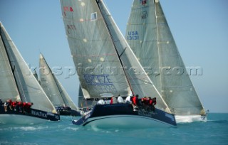 Farr 40 Breeze on starboard at Key West Race Week 2004