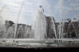 Fountains in Barcelona