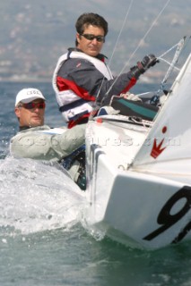 Gaeta Italy 27 04 2004 Star Class World Championship 2004 Enrico Chieffi ITA