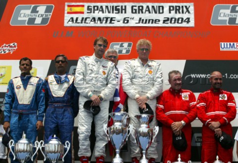 UIM Class 1 World Offshore Championship 2004 Spanish Grand Prix Alicante  6 Juny 2004 Ali NasserAli 