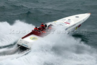 Fainplast. Nationality: Italian. Powerboat P1 World Championships 2004 - Grand Prix of Italy