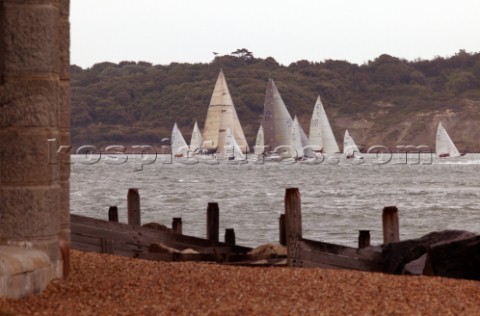 Round the Isle of Wight Race 2004 organised by the Island Sailing Club