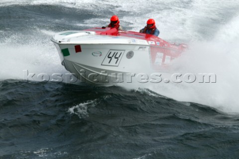 The Powerboat P1 British Grand Prix 2004 in Brighton UK