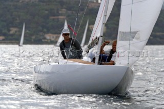 Saint Tropez (FRA) . Sunday 10th to Saturday 16th October 2004. Dragon 75th Anniversary Regatta. Russell Coutts