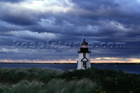 Lighthouse at Nantucket Massachusetts USA