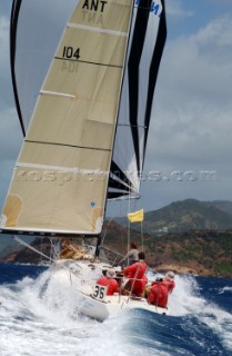 Antigua Sailing Week 2002, Olson 30, Lost Horizon II