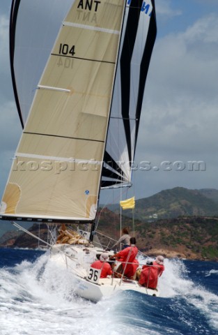 Antigua Sailing Week 2002 Olson 30 Lost Horizon II