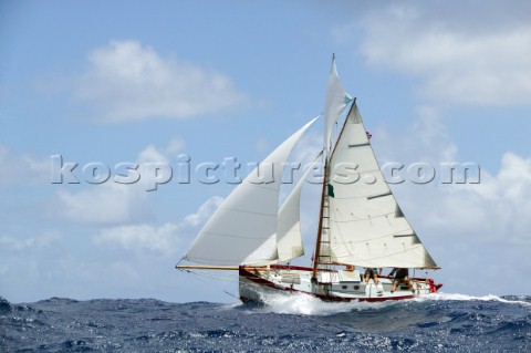 Antigua Classic Yacht Regatta 2004 23ft Maxwell cutter GRACE