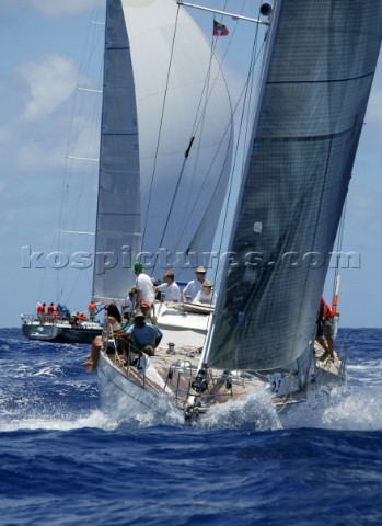 Antigua Sailing Week 2005 FARRFLY  Farr 56 PH