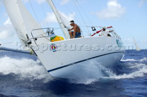 Antigua Sailing Week 2005 SHAMROCK  J120