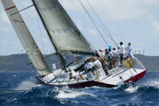 Antigua Sailing Week 2005. TITAN 12  - Reichel Pugh 75 - First place overall