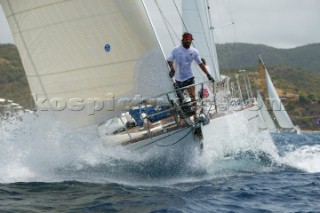 Antigua Sailing Week 2005. MEDITERRANEO - 64ft sloop