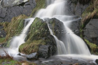 Waterfall on Islay, Inner Hebrides, UK