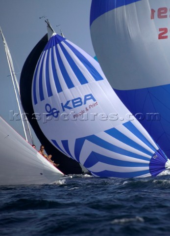 Sportsboats racing in the Silva J80 World Championships 2005 in Falmouth UK