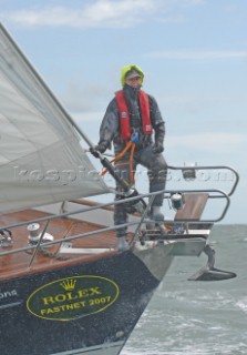 Bowman and lifejacket - safety equipment -  Rolex Fastnet Race 2007
