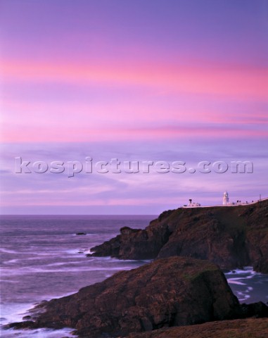 This clifftop lighthouse can easily be accessed by road but the coast surrounding it is not so accom