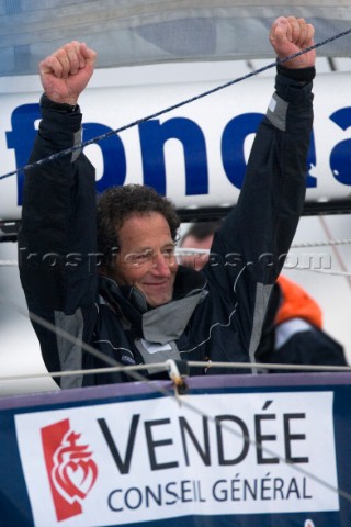 2008 VENDEE GLOBE Michel Desjoyeaux FRA FONCIA Winner for second time
