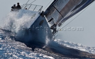 Maxi Yacht Rolex Cup 2009 CONTAINER, Sail n: GER 6065, Nation: GER, Owner: Schuetz GmbH & Co. KGaA, Model: STP65
