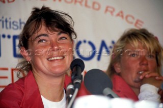 Tracy Edwards and Dawn Riley WRTWR 89/90