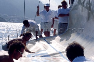 Maxi Yacht Rolex Cup 1995. Porto Cervo, Sardinia.