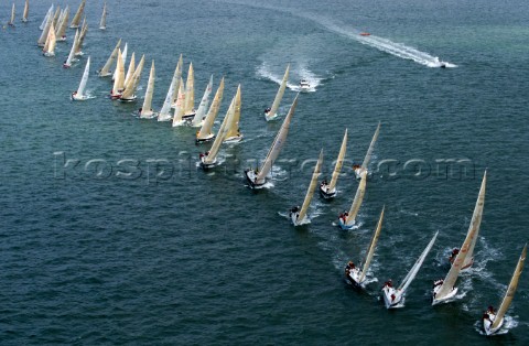 Rolex Commodores Cup 1996 The Solent Cowes Isle of Wight UK Three boat teams from around the world c