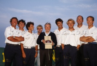 La Giraglia Rolex Cup 1998. Offshore race from St Tropez, France, around La Giraglia Rock, Corsica, and finish at the Yacht Club Italiano in Genoa, Italy.