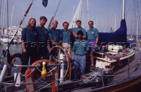 the crew of Sunstone Rolex Commodores Cup 1992