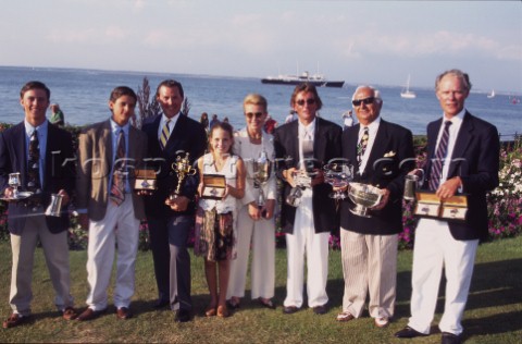 Winning American team Rolex Commodores Cup 1994