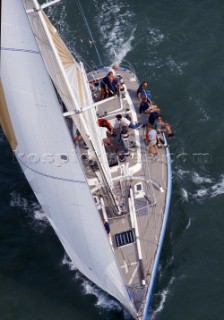 Philips Innovator during the Whitbread Round the World Race 1986 (now known as the Volvo Ocean Race)