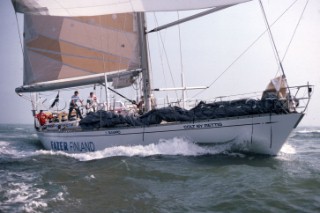 Swan 651 Fazer Finland during the Whitbread Round the World Race 1986 (now known as the Volvo Ocean Race)