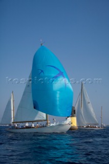 Les Voiles de Saint-Tropez 2011 - Argyle races Skylark in the inaugural Blue Bird Cup - presented for Speed under Sail
