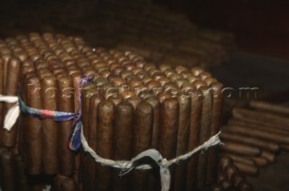 Cuban cigars and tobacco
