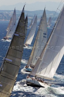 Porto Cervo, 09/06/10  LORO PIANA Super Yacht Regatta  Fleet Race,   Salperton IV, Builder: Fitzroy Yachts