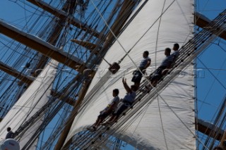 The Tall Ships Races 2007 Mediterranea in Genova. A.R.A. Libertad