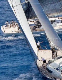 Virgin Gorda, 15/03/12  Loro Piana Caribbean Superyacht Regatta & Rendezvous 2012  Race Day 1: INDIO