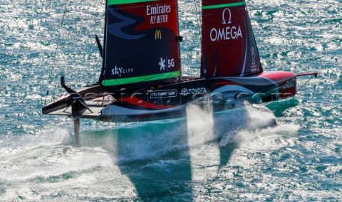 151220  Auckland NZL36th Americas Cup presented by PradaPractice Races  Day 3Emirates Team New Zeala