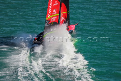 171220  Auckland NZL36th Americas Cup presented by PradaRace Day 1Emirates Team New Zealand