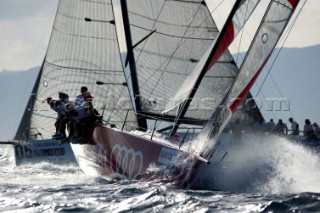 All4One (GER) race three on Day one of the Trophy of Sardinia, Audi MedCup 2010. 21/9/2010