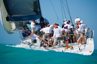 KEY WEST, FLORIDA - January 16th 2007: IRC1 BonBon during racing on Day 2 of Key West Race Week 2007 on January 16th 2007. Key West Race Week is the premier racing event in the winter season. (Photo by Sharon Green/Kos Picture Source)