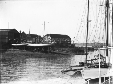 Looking across Ratsey  Lapthorn sailmakers in the 1930s